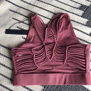 Carbon 38 macrame bra top